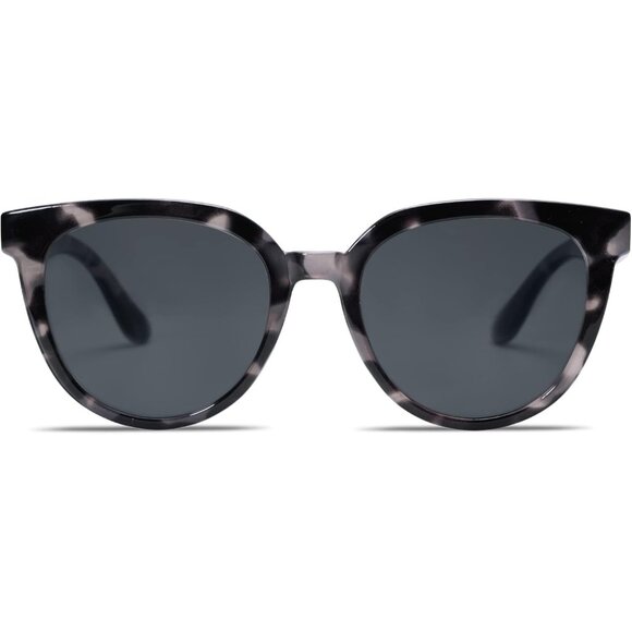 ? Women Grey Trendy Cat Eye Sunglasses Round Polarized Fashion Sunnies Eyewear main image 5